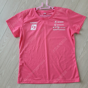 여아 여성 탁구복 상의 80 타그로 티셔츠