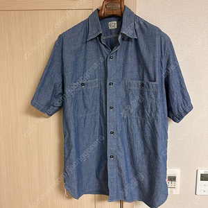 오어슬로(Orslow) 샴브레이셔츠 5(빈티지핏)