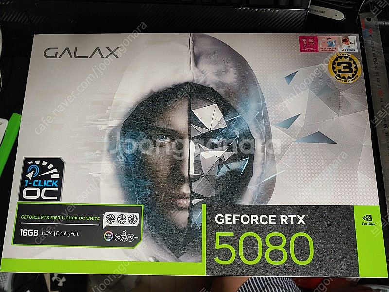 GALAX RTX 5080 화이트 16GB 박풀 상태좋...--0