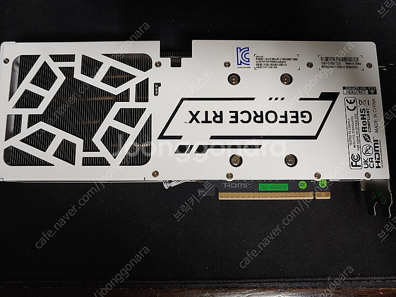 GALAX RTX 5080 화이트 16GB 박풀 상태좋...--2
