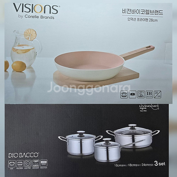 새제품)스텐냄비3종세트&프라이팬28cm.무배--0
