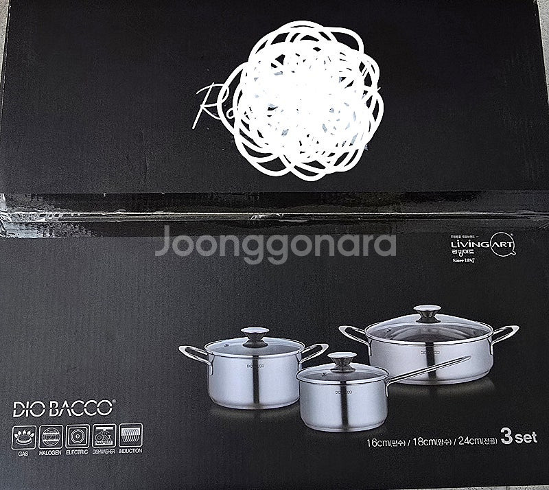 새제품)스텐냄비3종세트&프라이팬28cm.무배--1