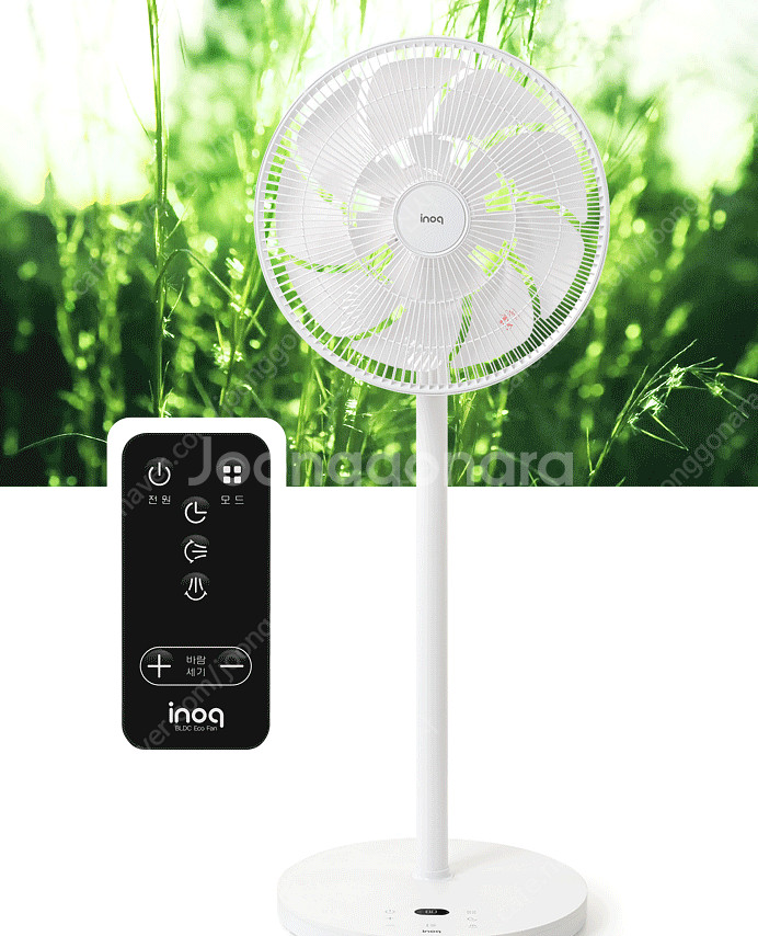 이노크 BLDC 에코팬 리모컨 선풍기 IA-14SFDC...--0