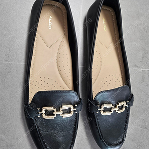 알도 aldo 블랙 로퍼 여성 245(새상품)