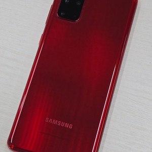 갤럭시 S20플러스 레드색상 256용량 외관상태새상품컨디션 꿀매물 단말기 17만 판매합니다