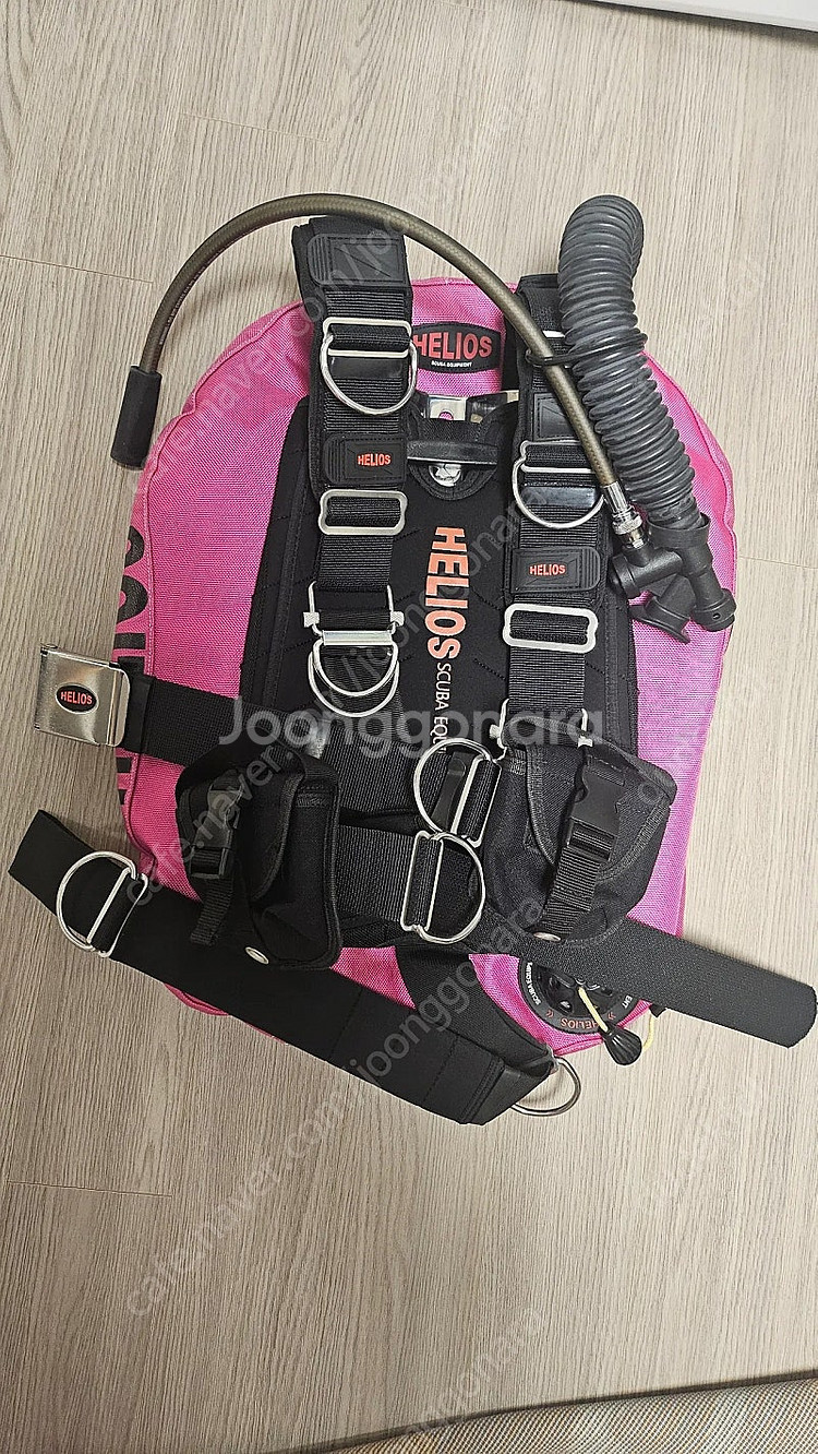 스쿠버프로 s600 호흡기, 헬리오스 bcd--2