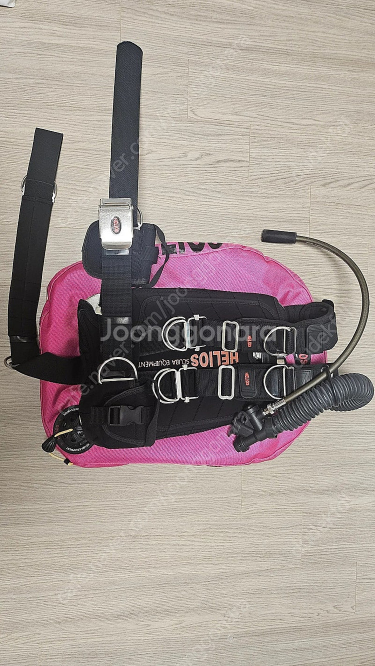 스쿠버프로 s600 호흡기, 헬리오스 bcd--4