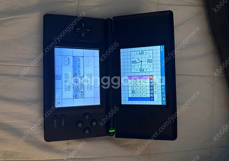 닌텐도 ds lite 블랙+ tt칩+충전기--2