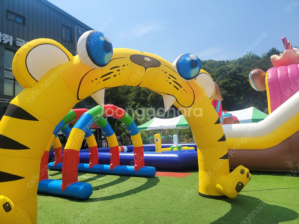 여름성경학교, 워터슬라이드 ,물놀이풀장, 유치원행사, ...--1