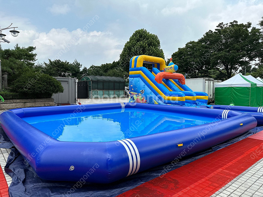 여름성경학교, 워터슬라이드 ,물놀이풀장, 유치원행사, ...--2