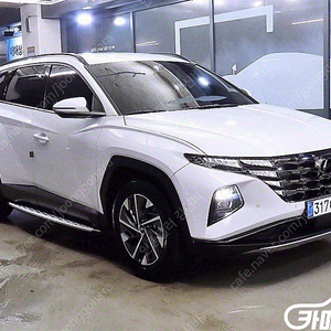 [현대]투싼 하이브리드(NX4) 4WD 인스퍼레이션2023 년식 흰색 저신용 중고차