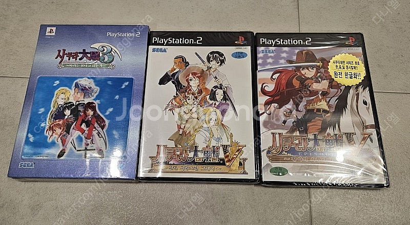 ps2 사쿠라대전3, 5, 5-1 정발 한정판 미개봉 ...--0