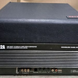 카용 우퍼 앰프 일체형 서브우퍼 TTEC TS12A 2대 9만원