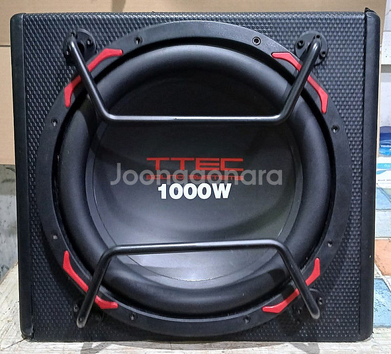 카용 우퍼 앰프 일체형 서브우퍼 TTEC TS12A 2...--1