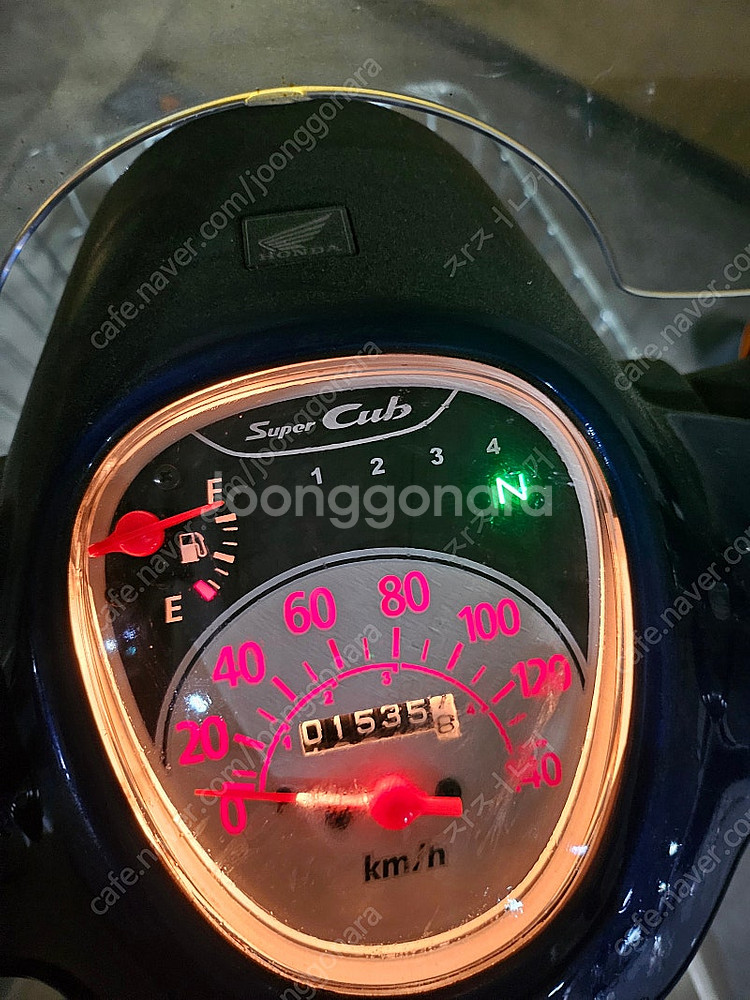 슈퍼커브 블루 110 cc 2019년 15xx 키로수 ...--0