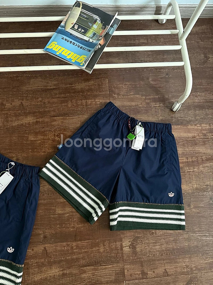좌쓰 Adidas x Clot Knit Shorts 아...--3