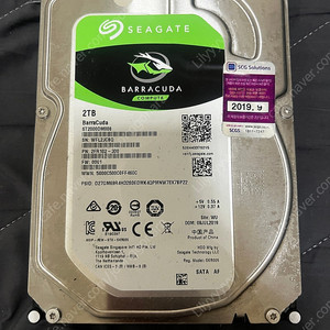 시게이트 하드 2TB HDD 2테라