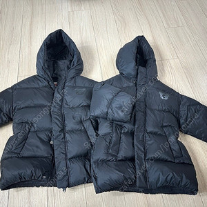 쌍둥이 다운 패딩 점퍼 여아 점퍼 코코리따 100사이즈 한 벌 남음