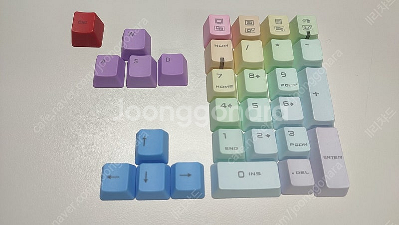 기계식 키보드 키캡 여러개 레오폴드, 사오파오 등--9