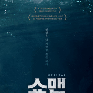 [대리성과] <뮤지컬 쇼맨> 신성민 윤나무 강기둥 1층 E구역 1열