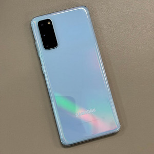 갤럭시S20 블루색상 128용량 미파손 가성비 꿀매물 서브용 배달용 게임용 추천 11만 판매합니다