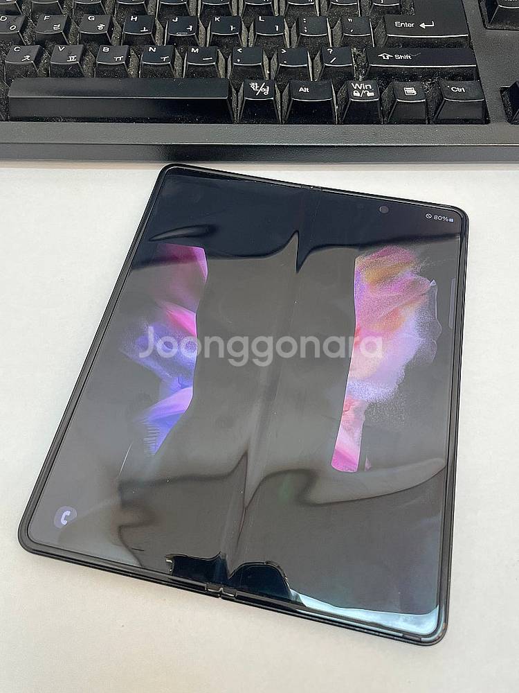 갤럭시Z폴드3 블랙 512GB 무잔상 가성비좋은 중고1...--3