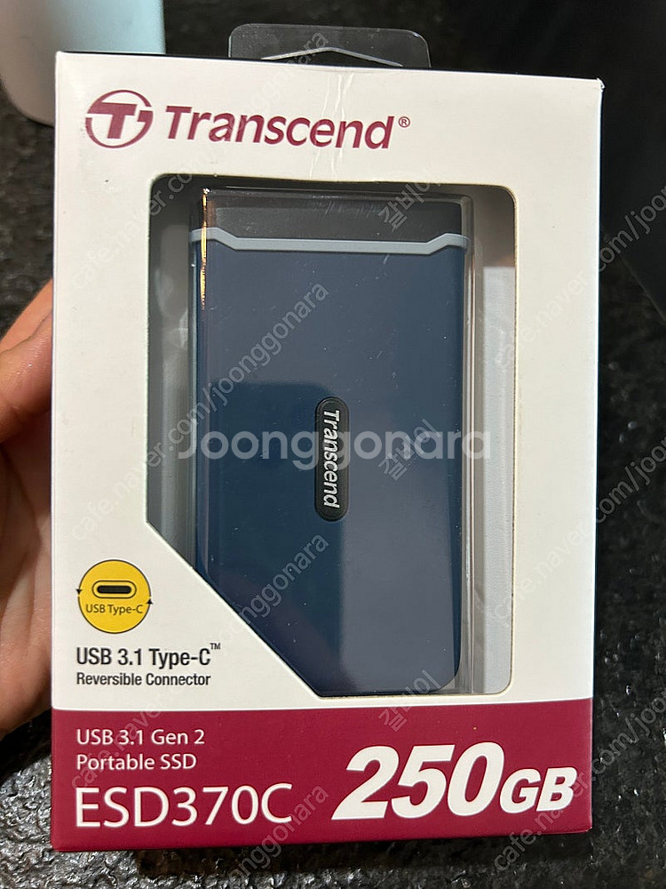 Transcend 트랜센드 외장하드 SSD 250GB--0