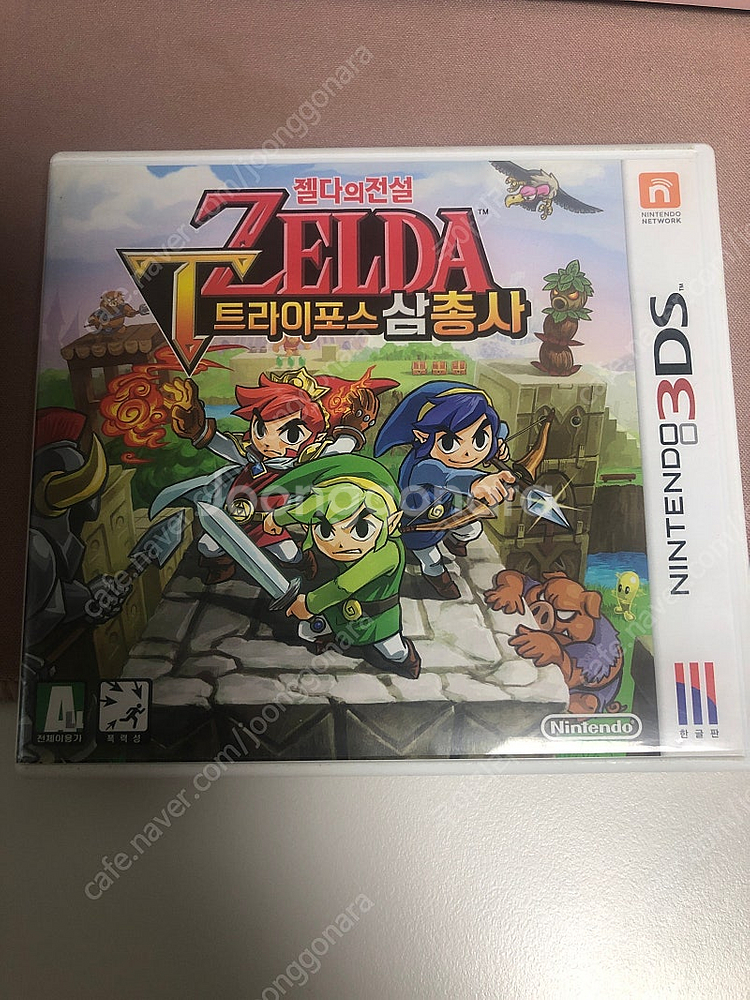 닌텐도 3ds 젤다의전설 트라이포스 삼총사--0
