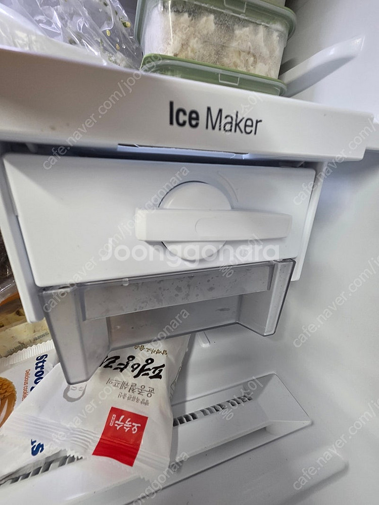 LG 일반형 냉장고 B502W33 새상품 며칠전 설치 ...--2