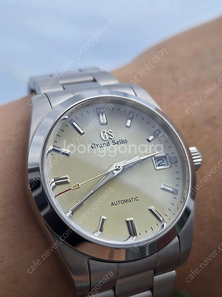 SEIKO 세이코 MOD NH35 오토매틱 크림 커스텀--0
