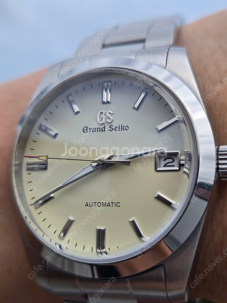 SEIKO 세이코 MOD NH35 오토매틱 크림 커스텀--1