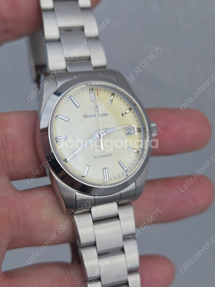 SEIKO 세이코 MOD NH35 오토매틱 크림 커스텀--2