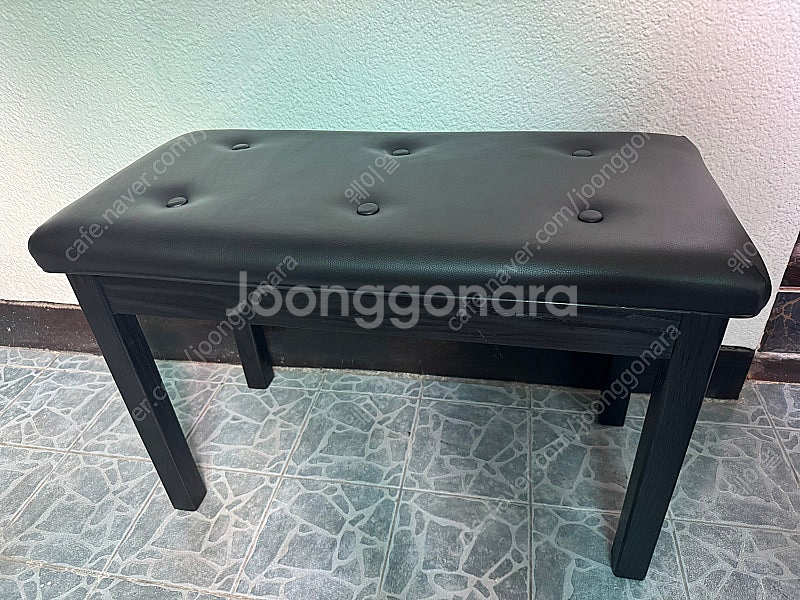 일반 피아노의자 수납형 피아노 의자 수납 검정 키보드의...--4