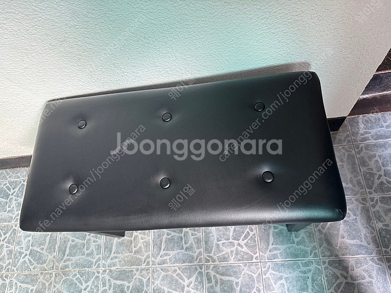 일반 피아노의자 수납형 피아노 의자 수납 검정 키보드의...--5