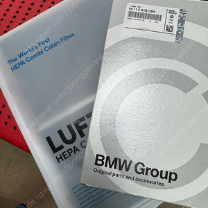 BMW G바디 (5~7시리즈, X5~X7, F90 M5) 정품 에어컨 필터, LUFFTT 필터 판매 합니다.