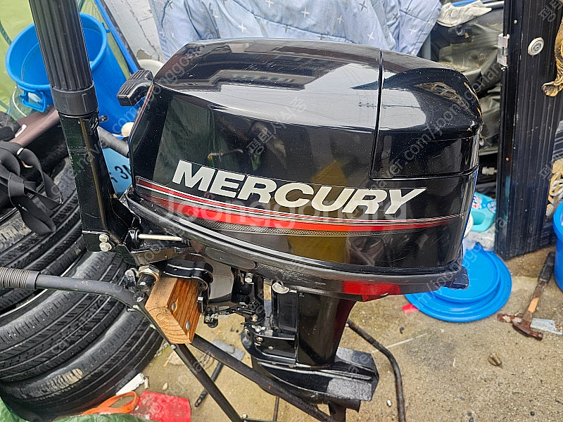 머큐리15HP 2행정 선외기팝니다.--0
