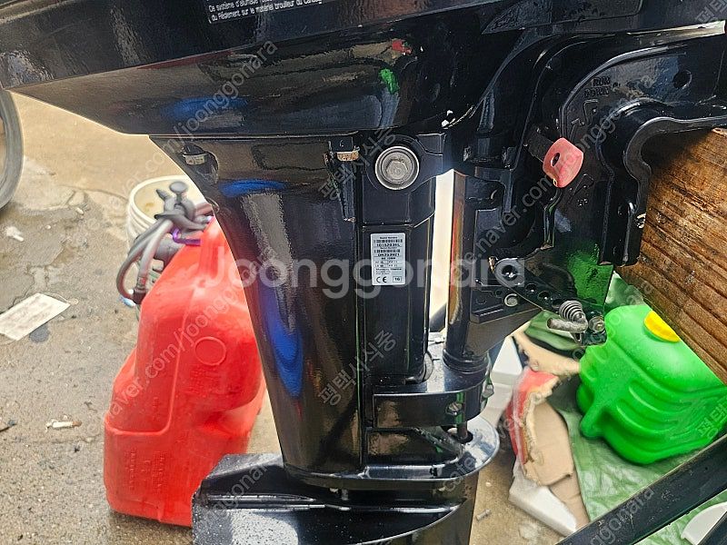 머큐리15HP 2행정 선외기팝니다.--2