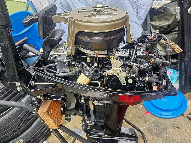 머큐리15HP 2행정 선외기팝니다.--3