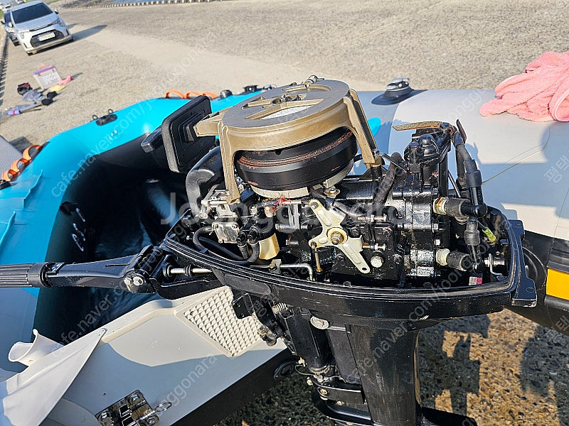 머큐리15HP 2행정 선외기팝니다.--5