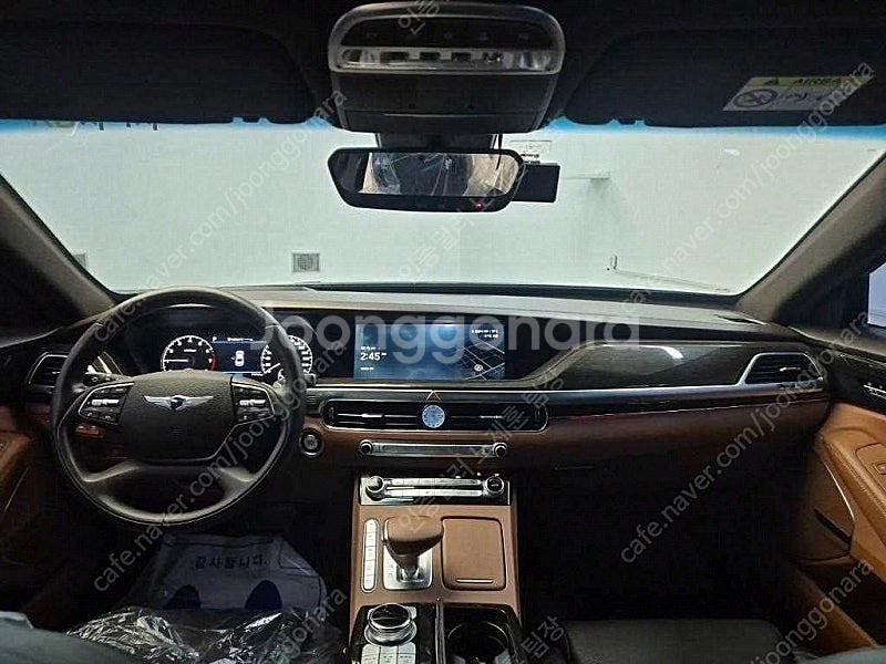 제네시스 G90 중고 제네시스 중고 가격 파란색 202...--8