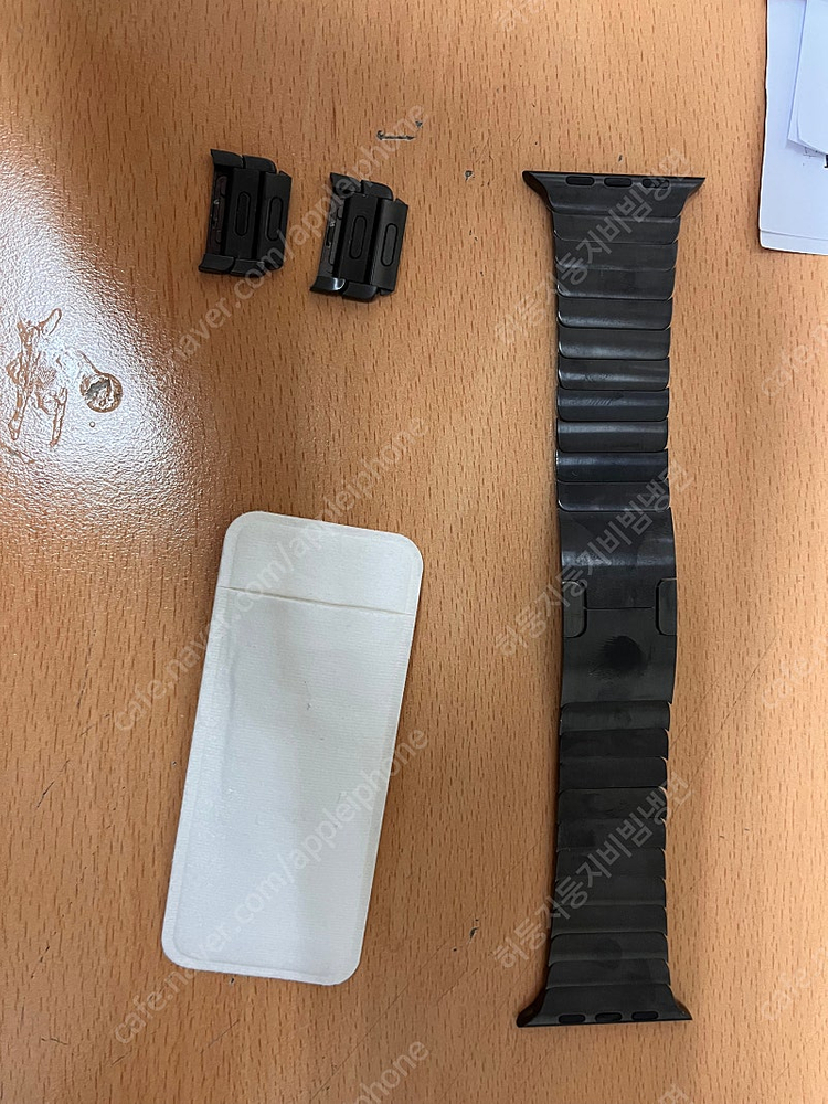 애플 링크브레이슬릿 링블 블랙 42mm 정품--7