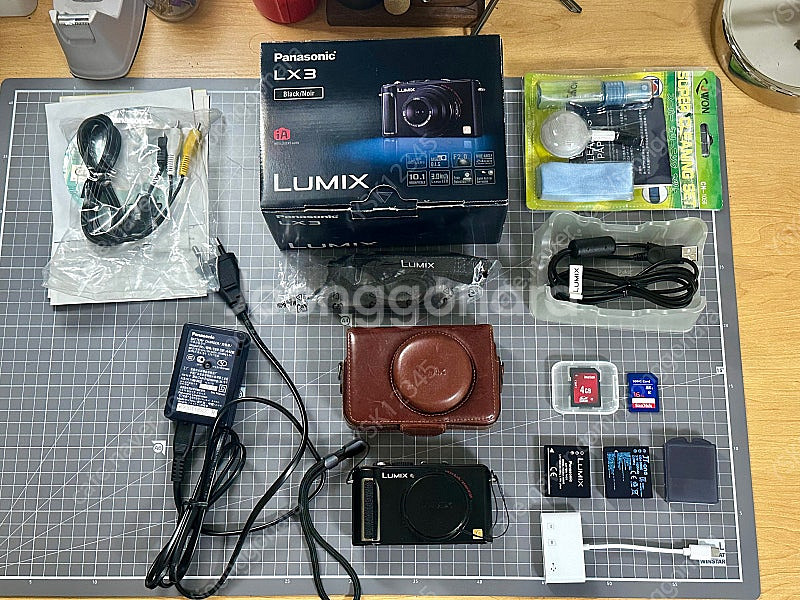 (풀박스) 파나소닉 루믹스Lx3 + 추가 구성품 판매합...--0