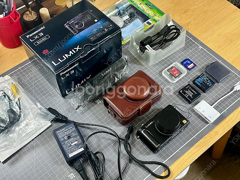 (풀박스) 파나소닉 루믹스Lx3 + 추가 구성품 판매합...--1