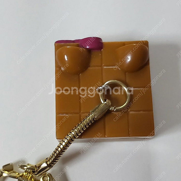 헬로키티 한정 카라멜 키티 스트랩 키링 고전 키티 빈티...--7