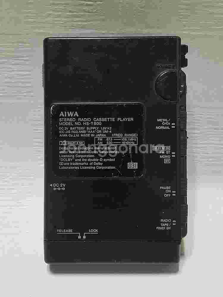 AIWA HS-T800 (J202)카세트 워크맨--4
