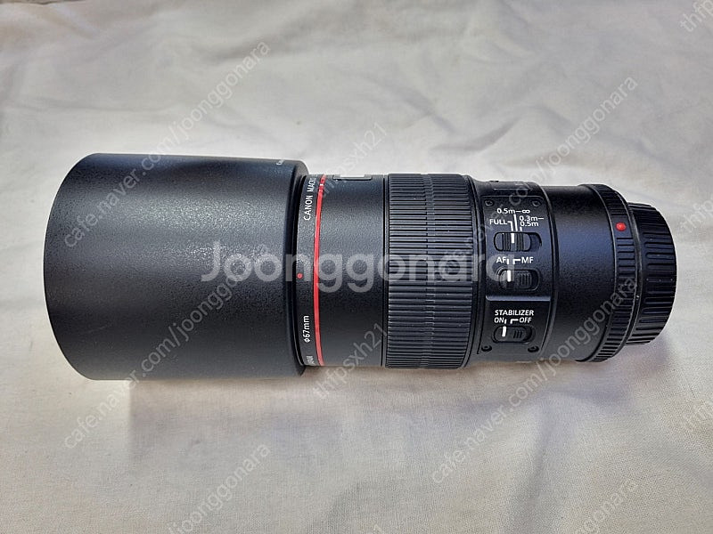 캐논 100mm 2.8 L is 마크로 백마엘--2