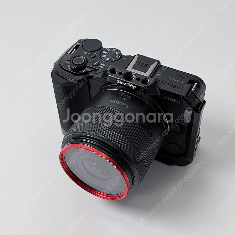 캐논 r50v 번들킷 케이지 추베 메모리 포함 팝니다.--1