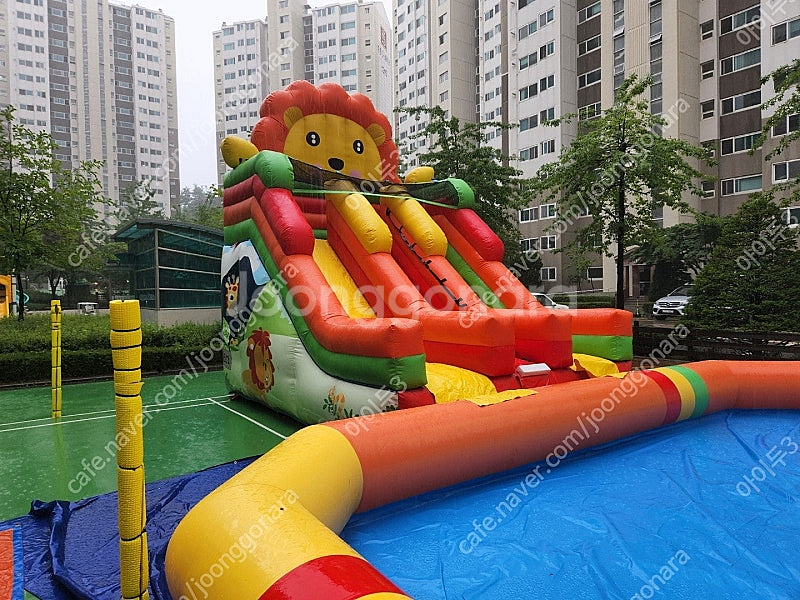 교회 에어수영장 렌탈 여름철 행사 필수템!--3