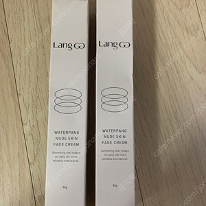 랑끄 워터팡 누드스킨 파데크림