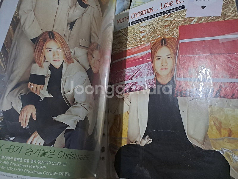 클릭비 +H.O.T 에쵸티 잡지+사진 팔아여 어어엄청 ...--1